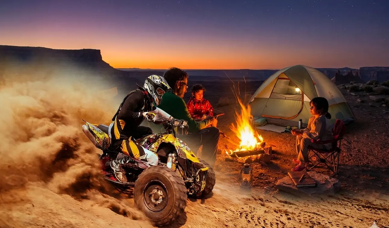 Overnight Desert Safari With Quad Bike